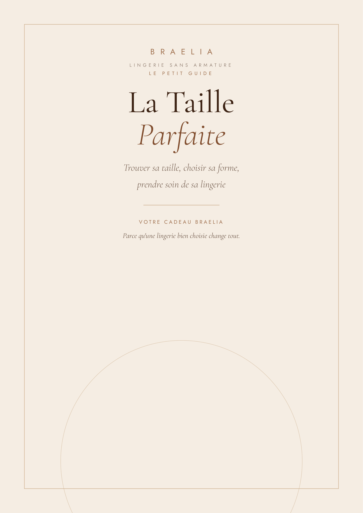 Le Guide de la Taille Parfaite