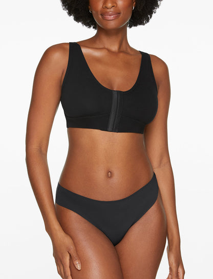 Rora Post-Surgery Front Closure Bra Noir Braelia - vue 2