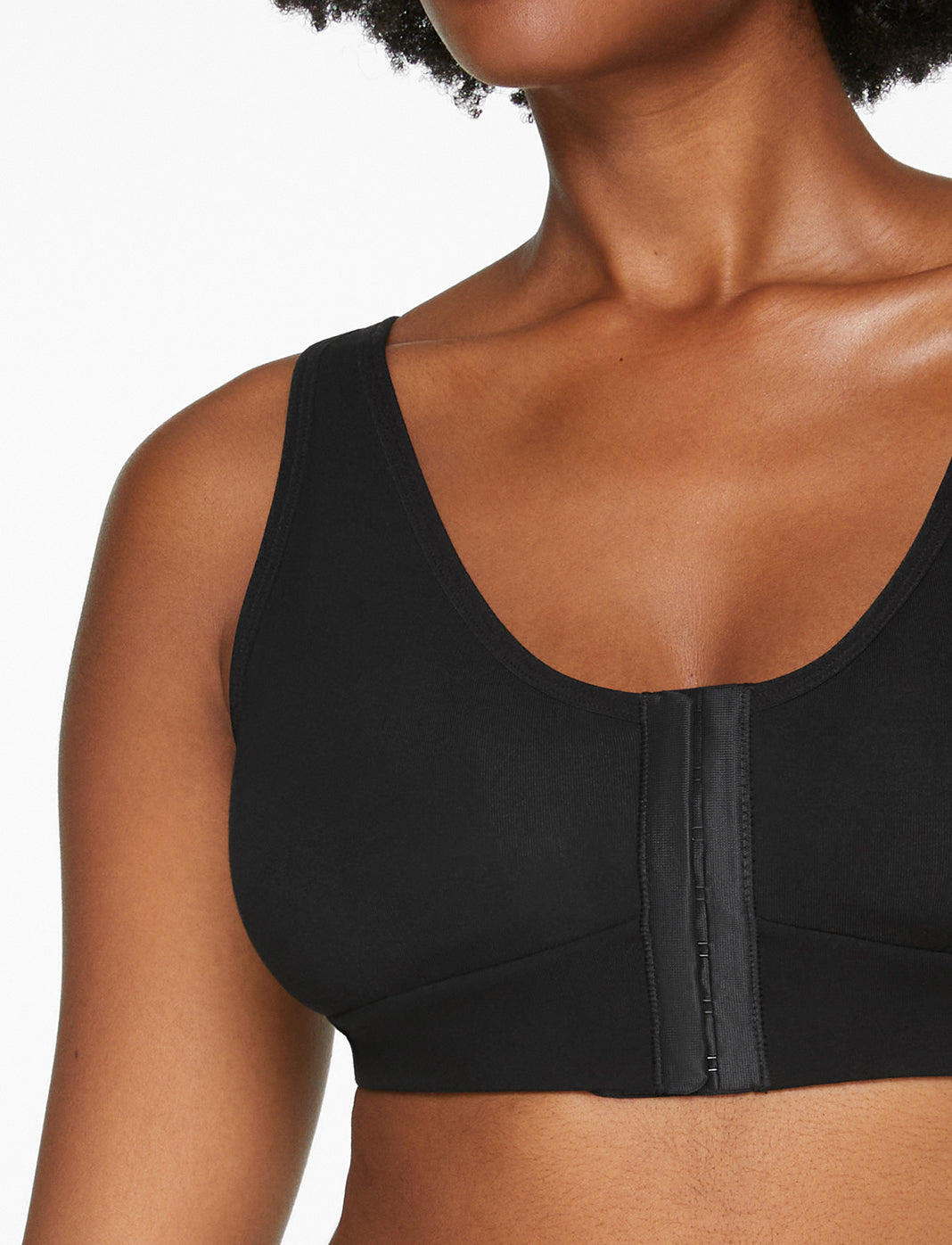 Rora Post-Surgery Front Closure Bra Noir Braelia - vue 5