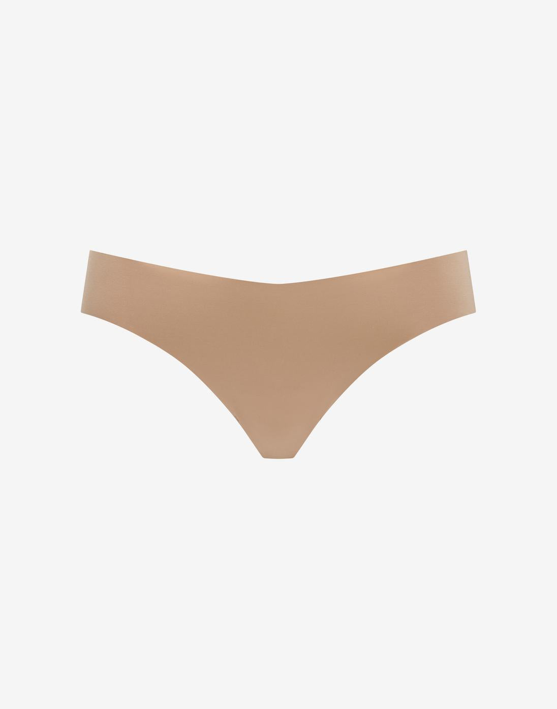 Zero Edge™  Invisible Thong Taupe Braelia - vue 3