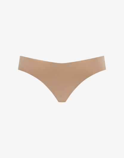 Zero Edge™  Invisible Thong Taupe Braelia - vue 3