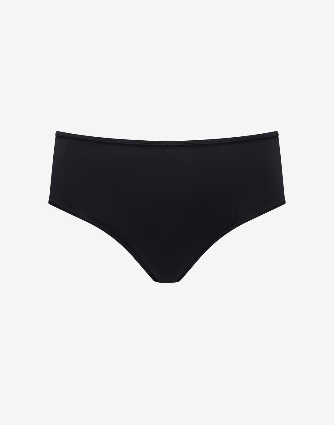 24/7® Classic High Waist Thong Noir Braelia - vue 3